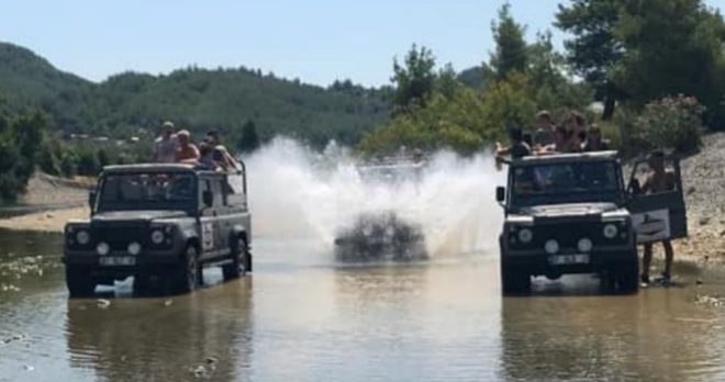 Side Rafting, Zipline, Jeep & Buggy Safari: 4 Epic in 1 Day